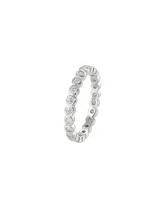 ROUND BEZEL ETERNITY RING