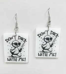 Don't Duck with me earrings