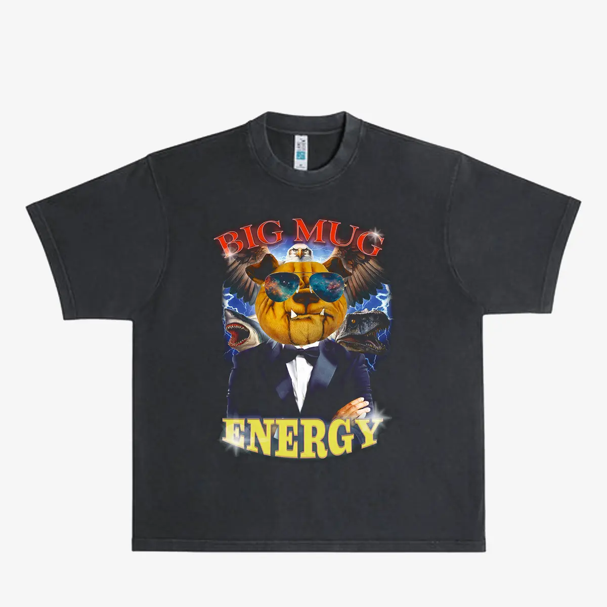 MUG® ROOT BEER: BIG MUG ENERGY TEE​ - BLACK