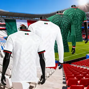 2026 National Team Away White Short-Sleeve and Long-Sleeve Soccer Jerseys