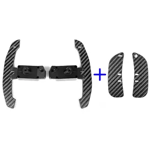 US stock – central warehouse in Texas! Shipped within 3 days. Activity Price – Magnetic Carbon Fiber Shift Paddle for Toyota Supra. Strong durable, easy install. Upgrade your Supra steering wheel now! Fast USA shipping #toyota #supra #carbonfiber