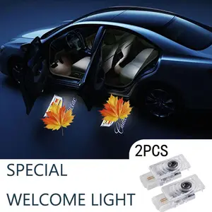 2Pcs LED Interior Decoration Sticker Light, Led Car Light, Welcome Light | Fit Cadillac SRX/ATS-L/XT5/XT6/XTS/CTS/XT4 | CREE Chip Super Bright, 12V/3W Energy Saving, -40℃~105℃ Temperature Resistant, No Drilling No Rewiring Plug & Play, Waterproof