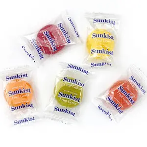 Sunkist Fruit Gems - Jelly Filled Assorted Flavors - Available in 1lb, 2lb, 3lb, and 5lb Bags - TikTok Candy Trend Item - Sweet Snack