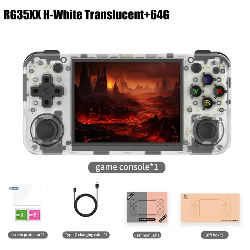 RG35XXH-White Translucent+64G