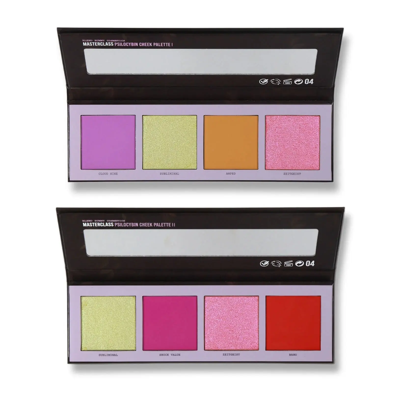 Blend Bunny Cosmetics Masterclass Psilocybin Cheek Palette