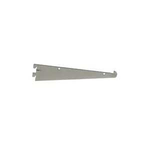212 MAIN 8 in. Tap-in Style Chrome Shelf Bracket, Household Appliance Accessory for Retail Displays