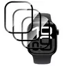 3-Piece Set High Definition Clear Transparent Heat Bent Display Screen Protector Protective Shield Compatible AppleWatch Series 10 42mm/46mm, SE 40mm/44mm Ultra 49mm Curved Soft Wearable Smartwatch Protective Film Accessories Protection