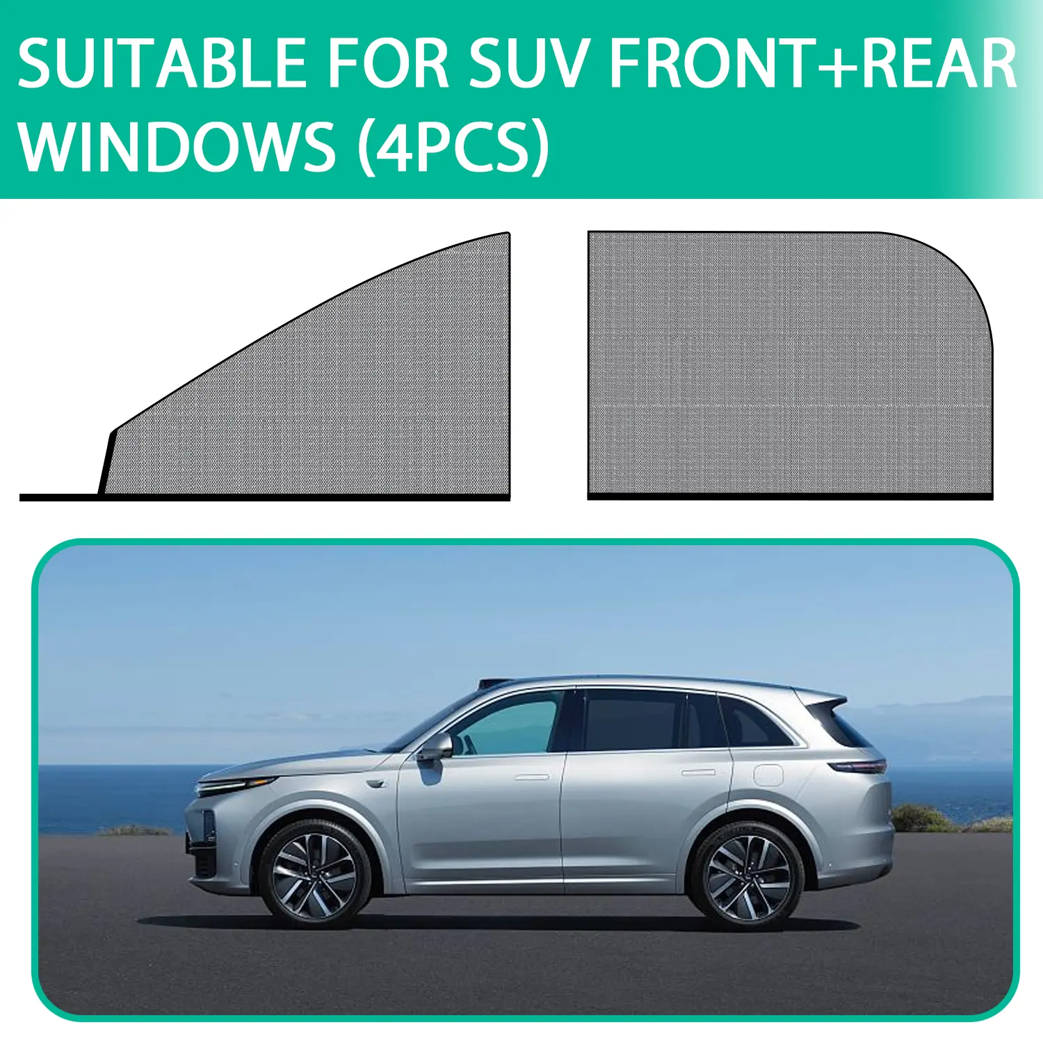 SUV- Front+Rear Window