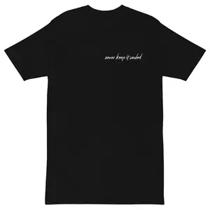 never keep it sealed tee - black