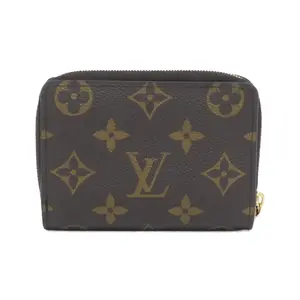 Pre-owned Louis Vuitton Canvas Small Leather Goods Portefeuille Lou Monogram Wallet