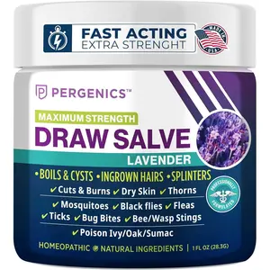 Pergenics Draw Salve Ointment for Ingrown Hair, Boil & Cyst, Splinter Remover