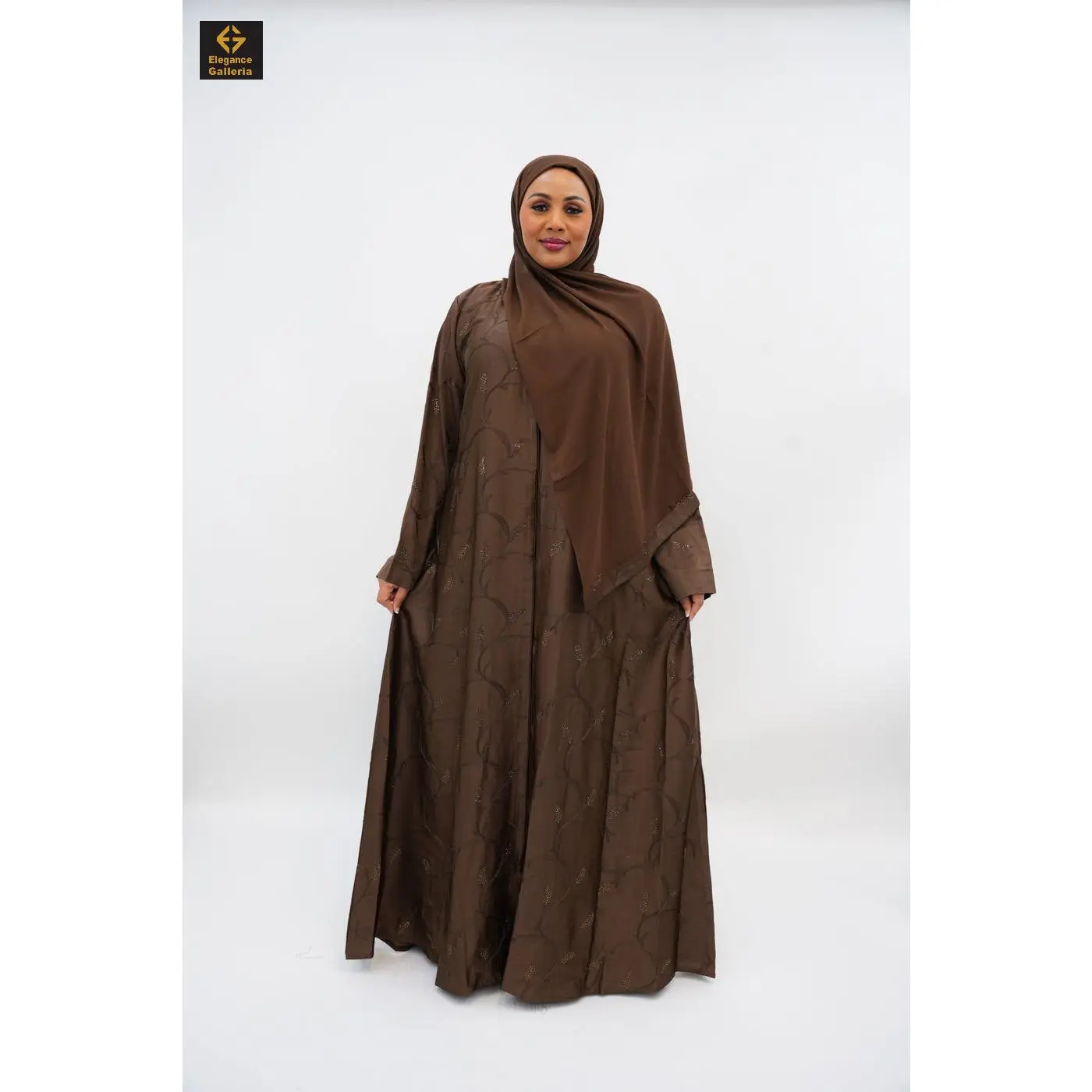 Sultana Abaya - Comfortable Fabric Abaya for Daily Wear, Ideal for Travel and Casual Outings