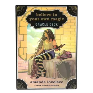 45 Cards Believe in Your Own Magic Card Oracle Tarot Deck Classic Tarot Cards Fate Fortune Telling Card Games Entertainment Fate Divination Card Game Board Game