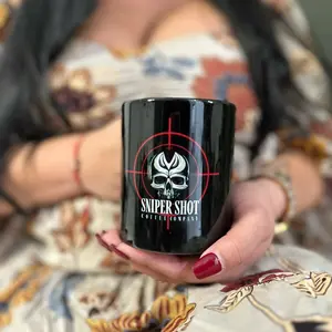 Sniper shot coffee mug