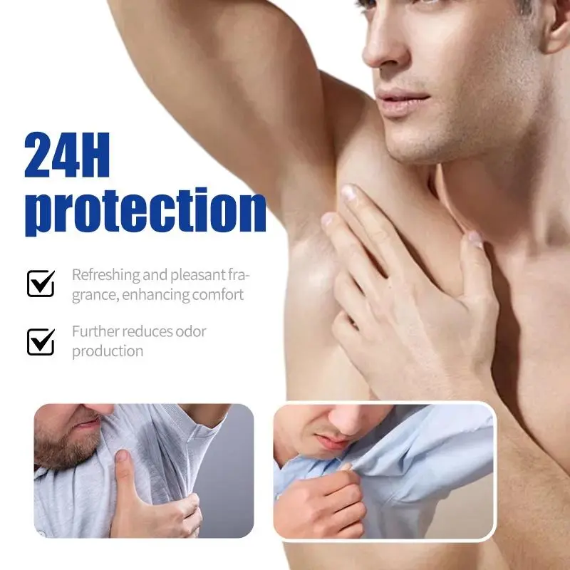 Men's Deodorant Balm (dark blue); Cleansing deodorant organic;whole body deodorant Body Care Cleanser Scented Aroma Scent Cosmetic Scent