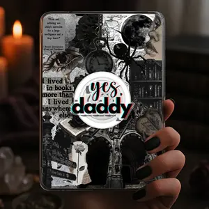 Yes Daddy Kindle Grip Dark Romance Magnetic Holder Magsafe Phone Kindle Accessory