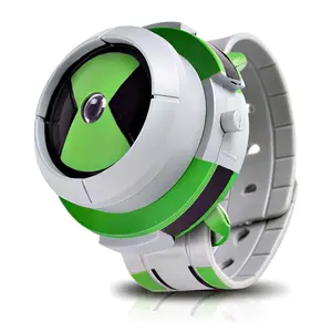 Omnitrix Watch Ben10 Children'S Popular Toys Watch Glowing Sound Projection Watches Toys For Men Hot Selling