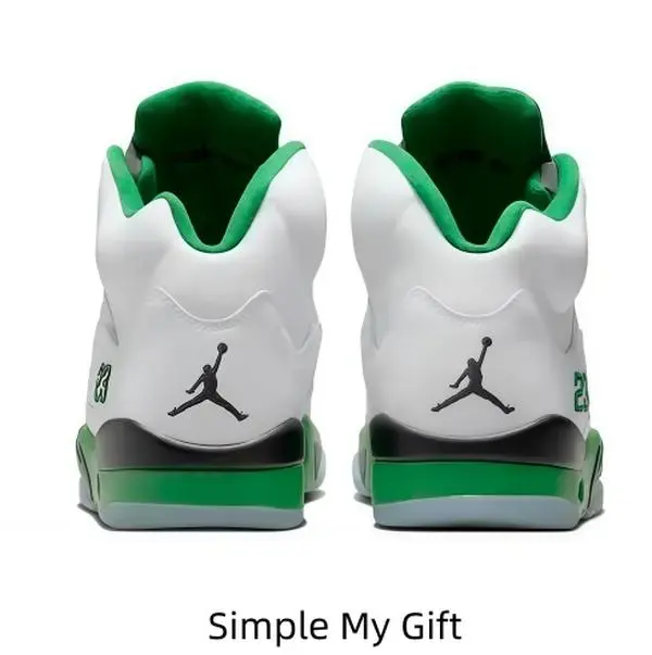 Unisex Classic High Top Retro Basketball Sneakers White Green Color Block Suede Breathable Mesh Side Cushioned Shock Absorbing Outsole Non Slip Clear Rubber Sole Street Fashion Daily Walking Workout Casual Athletic Trainers for Men Women