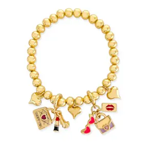 Whimsical Stretch Charm Bracelet
