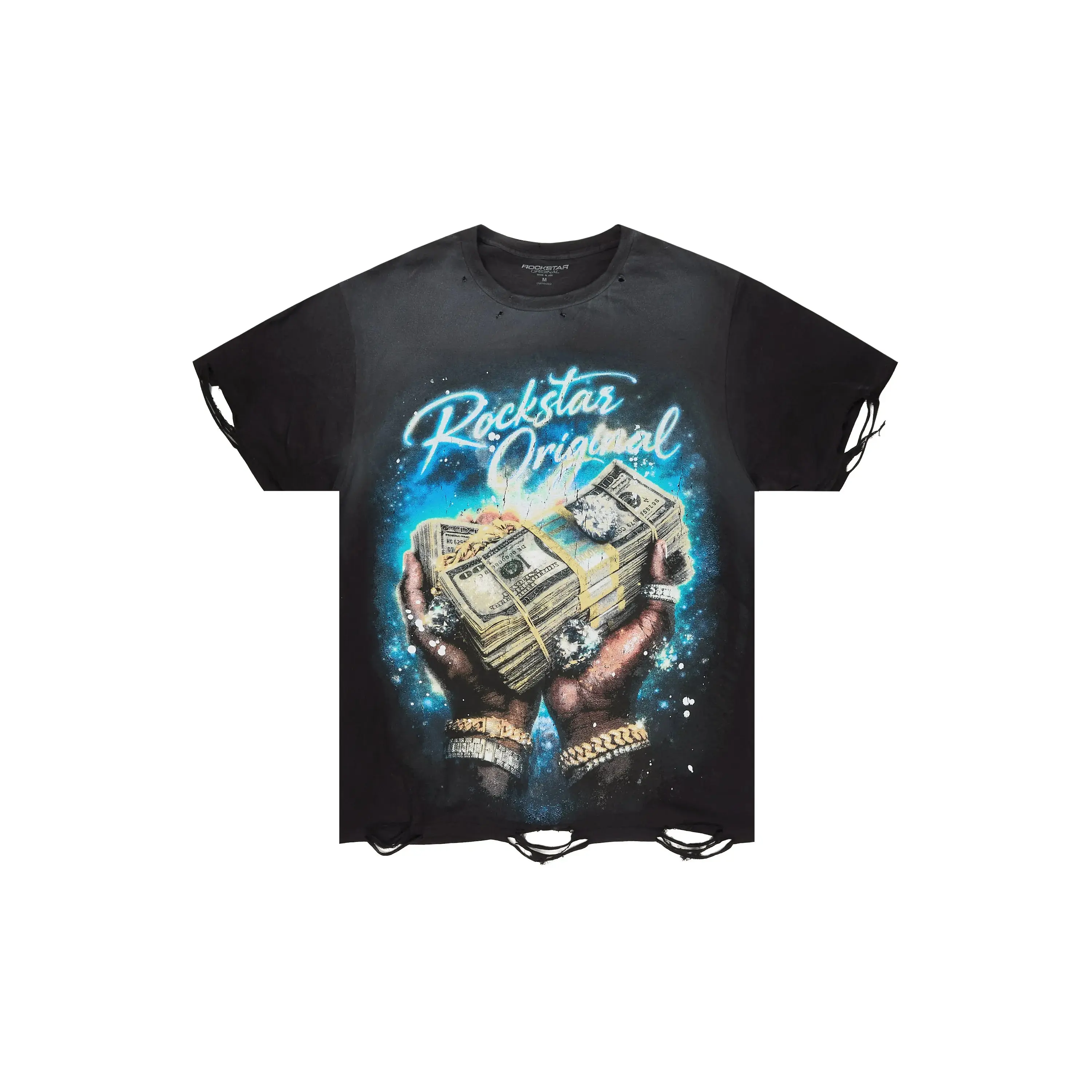 Contreras Black Oversized Graphic T-Shirt