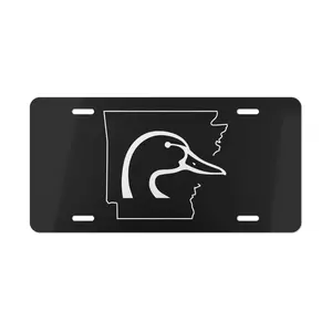 Arkansas Ducks Unlimited License Plate Hunting Waterfowl Conservation Tag