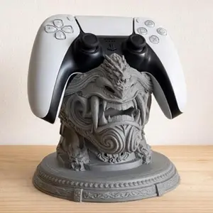 Aesthetic Samurai Mask Controller Stand, Tech Accessories for Computers & Office Equipment, Computer Accessories