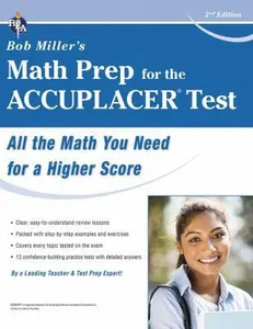 USED-Bob Miller's Math Prep for the Accuplacer by Miller, Bob (Paperback)