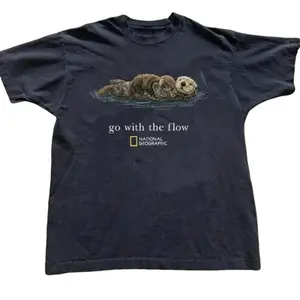 National Geographic "Go with the Flow" Unisex T-Shirt, Gift