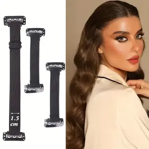 Adjustable Elastic Face Tightening Headband Hair Band 1.5cm Bb Clip V-Shape Facial Lifting Strap Elastic Belt