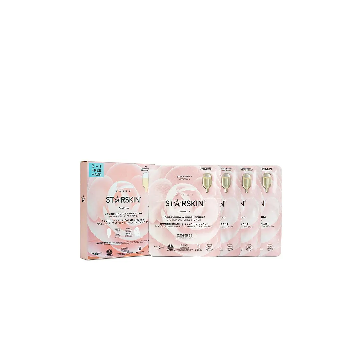 STARSKIN Camellia 2 Step Oil Mask 3+1