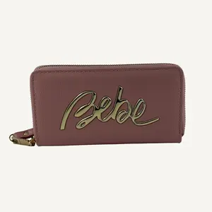 Bebe Women's Blush Gianna Wristlet Wallet, ET10-3779-B