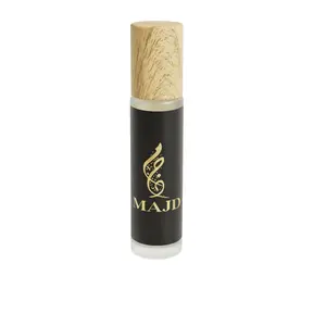 MAJD PERFUMERY Fortune Fleur Alcohol-Free Perfume Oil for Women Long Lasting Roll-On with Pink Pepper Lemon Jasmine Iris Patchouli Musk Notes