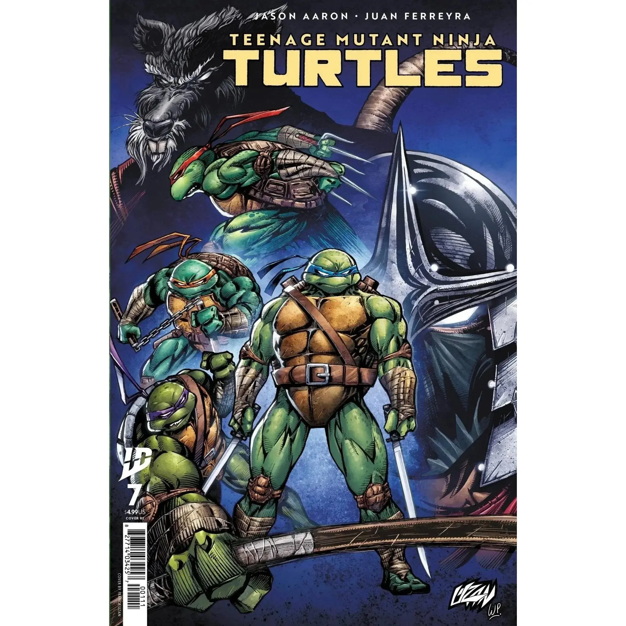 Teenage Mutant Ninja Turtles #7 East Coast Comics Exclusive Franck Uzan Variant