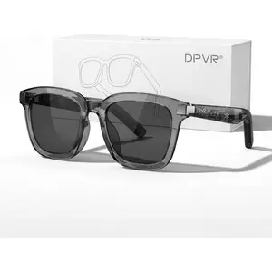 DPVR G2 Smart Glasses Bluetooth Sunglasses with Speakers – Touch Control Bluetooth Glasses for Men & Women, UV400, IPX4 Wearable adjustment