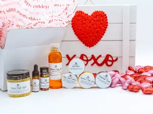 The Ultimate Glow Tester Kit – Valentine’s Edition Face and Body Care Brightening and Exfoliating Sample Set Moisture skin valentine gift Kojic Soap Flawless Golden Silky Serum Lemon