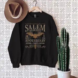Salem Apothecary Halloween Sweatshirt, Salem Sweatshirt, Salem 1692 Hoodie, Retro Style Halloween Tee, Salem Witches Shirt