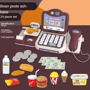 Toy Gift Removal And Repair Set 24 Piece Simulation Cash Register For Boys Portable Durable Mock Home Repair Tools Birthday Holiday Family Gifts