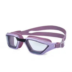 Adult swimming goggles nano anti-fog waterproof swimming goggles adjustable buckle racing high definition swimming goggles