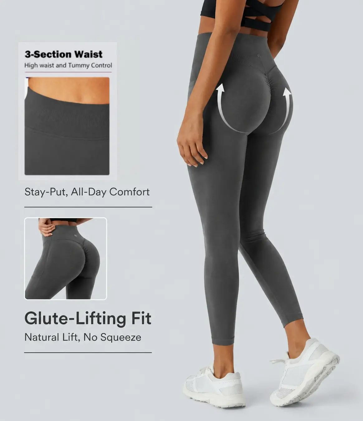 Women's High-Waist Bootcut Yoga Pants, Soft Seamless Solid Wide-Leg Bottoms for Women, Quick-Dry High Stretch for Workouts, Pants For Women