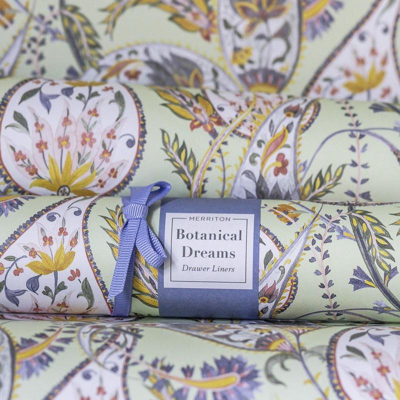 Scented Drawer Liners for Dresser Fragrant Paper Liner for Drawers Cabinet Shelf Linen Closet and Kitchen Scent Liners Non Adhesive (Botanical Dreams)