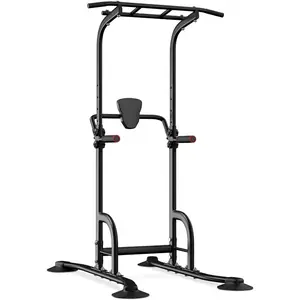 BangTongLi Power Tower Pull Up Bar Dip Station Stand for Home Gym Strength Training Workout Equipment