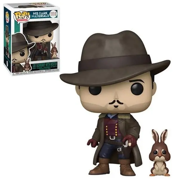 His Dark Materials Lee Scoresby With Hester #1110 Funko Pop Vinyl Figure