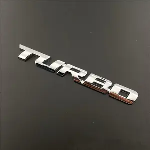 Advanced 3D Metal Turbine Badge Upgrade Your Car, Zinc Alloy Sticker, Automotive Decals for All Cars, Car Rear Door Emblem Decoration, Automotive Accessory