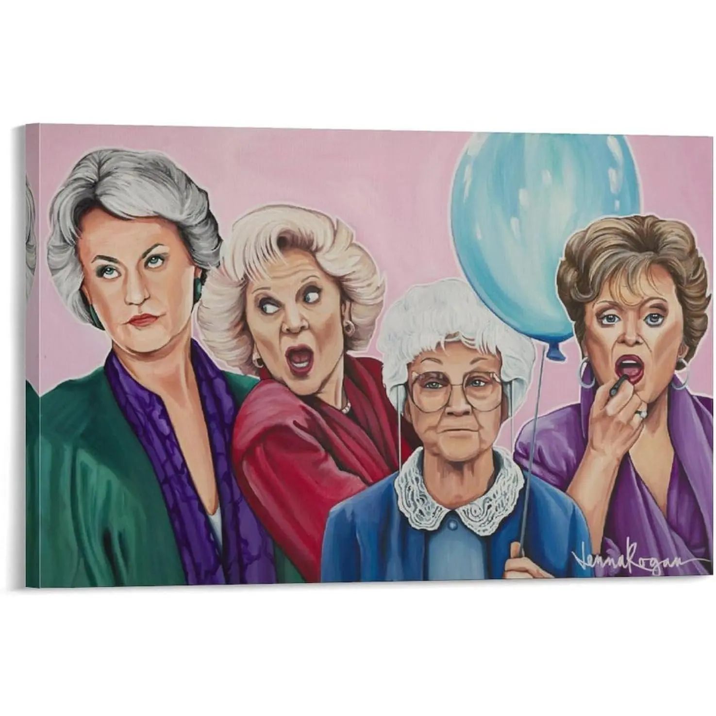 The Golden Girls TV Series Poster (2) Artworks Picture Print Poster Wall Art Painting Canvas Decor Home Posters Decorative