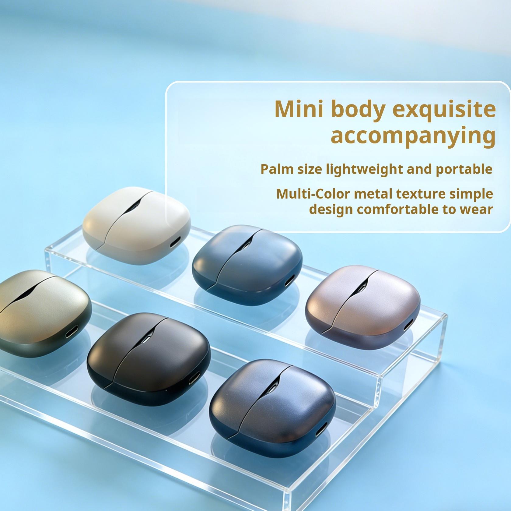 Wireless Bluetooth Earbuds ENC Noise Cancelling Clear Calls Long Battery Life Comfortable Fit Waterproof Sweatproof Low Latency Stable Connection Deep Bass Sports Running Gym