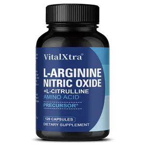 Arginine health supplement - supports overall health and muscle health 120 Capsules