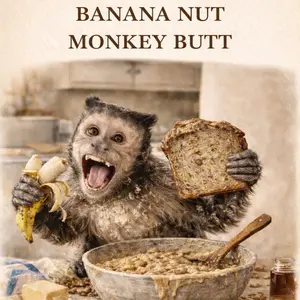 ️Banana Nut Monkey Butt - Craton’s Zootopia Exclusive Collab | 8 oz Soy Candle