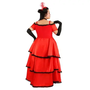 Plus Size Women's Sassy Showgirl Costume