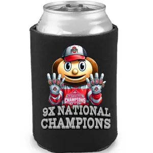 Ohio State Champions Rings Koozie - Compatible with Various Rings, Lightweight Design for Easy Use