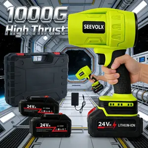 SEEVOLX 1000G Turbo Blower Cordless Car Dryer & Leaf Blower Pure Copper Motor 680W High Capacity Battery Adjustable Speed 0-32000r/min FREE Shipping